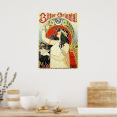 Poster oriental amer par Henri Privat Livemont (Cuisine)