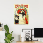 Poster oriental amer par Henri Privat Livemont (Bureau à domicile)