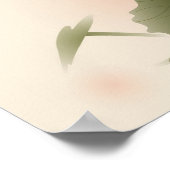 Poster Oriental Lotus (Coin)