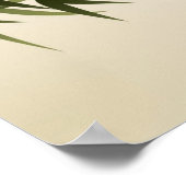 Poster Oriental painting, bamboo branches (Coin)