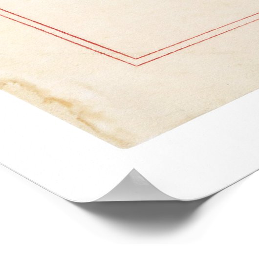 Poster ORIGINAL 19e amendement Constitution des États-Uni (Coin)