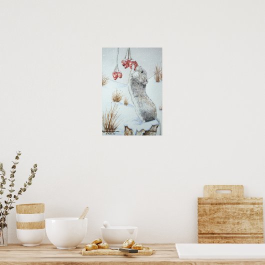 Poster original cube mousqueton (Cuisine)