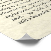 Poster original de Desiderata par Max Ehrmann (Coin)