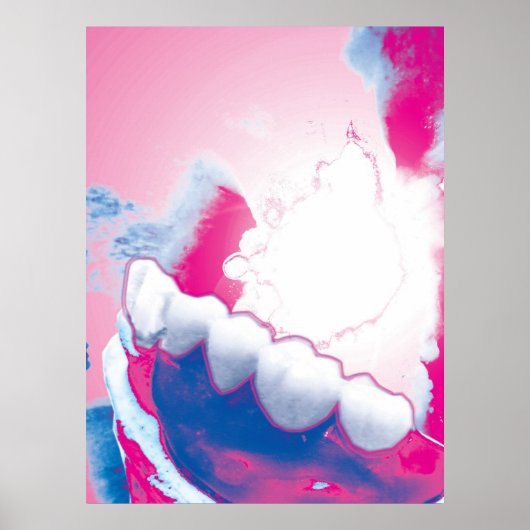 Poster original du modèle de dents Design Dentiste (Devant)