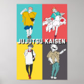 Poster Original Jujutsu Kaisen (Devant)