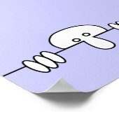 Poster original Kilroy - Petit (Coin)