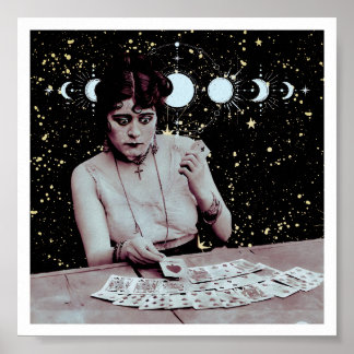 Poster original 'Les Cartes'