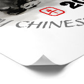 Poster original Peinture Eau Buffalo Ox Nouvel An (Coin)