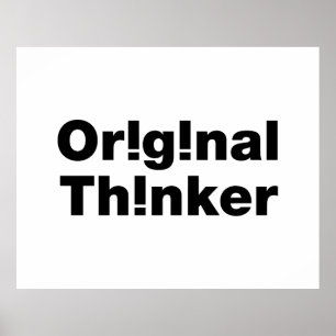 Poster Original Thinker