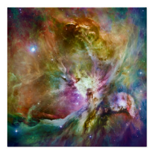 Poster Orion décoratif Nebula Galaxy Photo spatiale