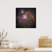 Poster Orion Nebula (Cuisine)