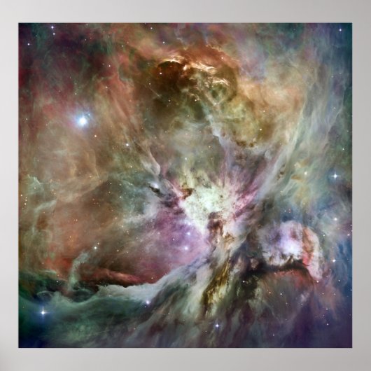 Poster Orion Nebula (Devant)