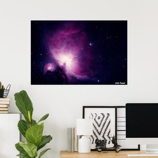 Poster Orion Nebula (Bureau à domicile)