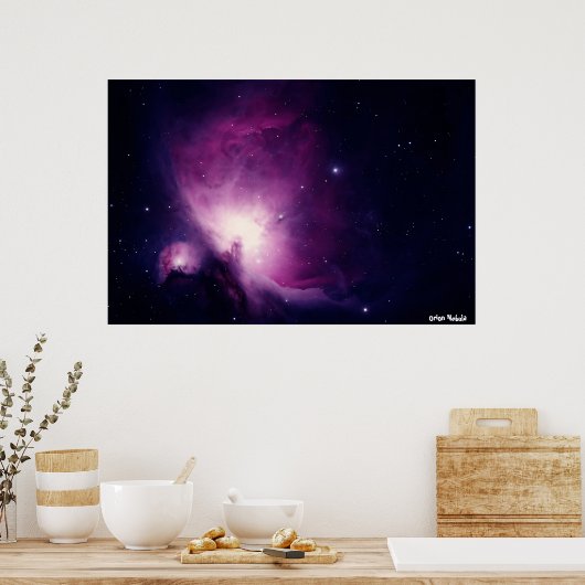 Poster Orion Nebula (Cuisine)