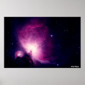 Poster Orion Nebula (Devant)