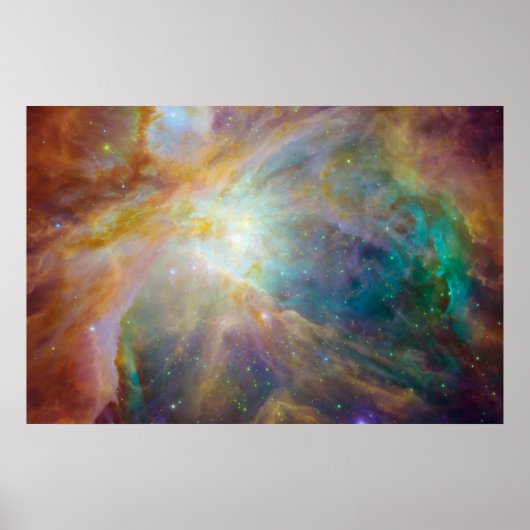 Poster Orion Nebula (Devant)