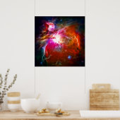 Poster Orion Nebula (Cuisine)