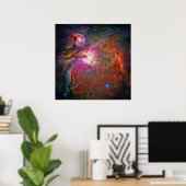 Poster Orion Nebula 42x42 (30x30) (Bureau à domicile)