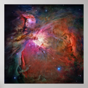 Poster Orion Nebula 42x42 (30x30)