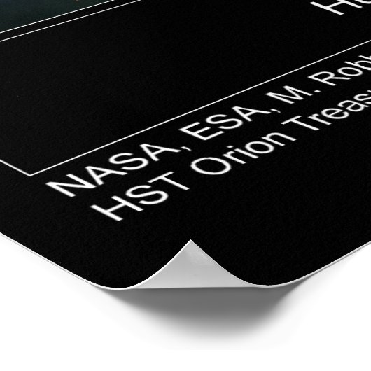 Poster Orion Nebula - M42 (Coin)