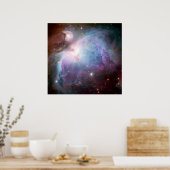 Poster Orion Nebula Purple Space (Cuisine)