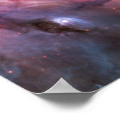Poster Orion Nebula rose (Coin)