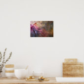 Poster Orion Nebula rose (Cuisine)