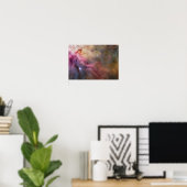 Poster Orion Nebula rose (Bureau à domicile)