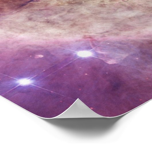Poster Orion Nebula rose (Coin)