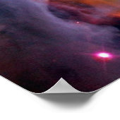 Poster Orion Nebula Space Galaxy Imprimer (Coin)
