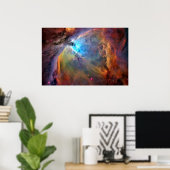 Poster Orion Nebula Space Galaxy Imprimer (Bureau à domicile)