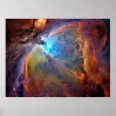 Poster Orion Nebula Space Galaxy Imprimer (Devant)
