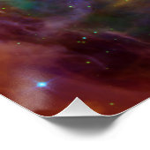 Poster Orion Nebula Stars Composite (Coin)