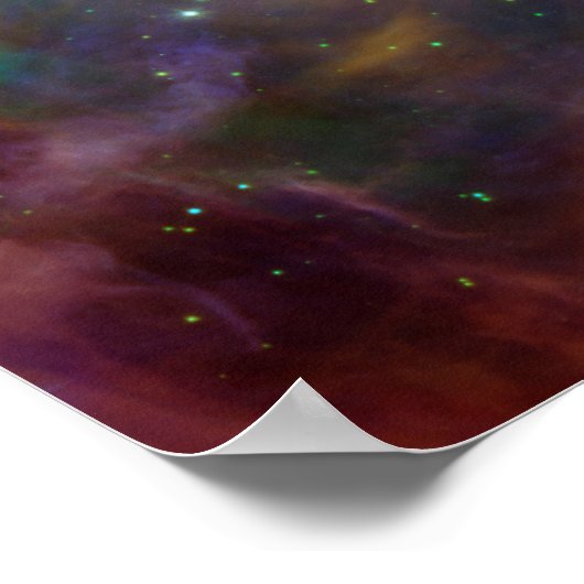 Poster Orion Nebula Stars Composite (Coin)