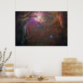 Poster Orion Nebula Wide 2 (Cuisine)