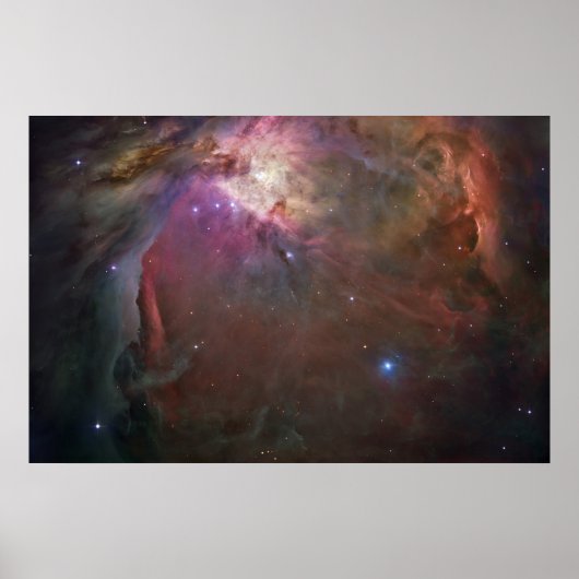 Poster Orion Nebula Wide 2 (Devant)