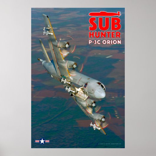 POSTER ORION P-3C (Devant)