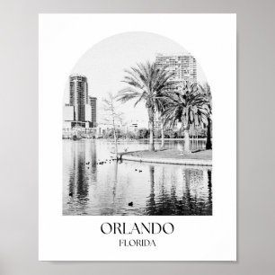 Poster Orlando Florida Arch
