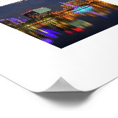 Poster Orlando Florida Lake Eola Fireworks & Fontaine (Coin)