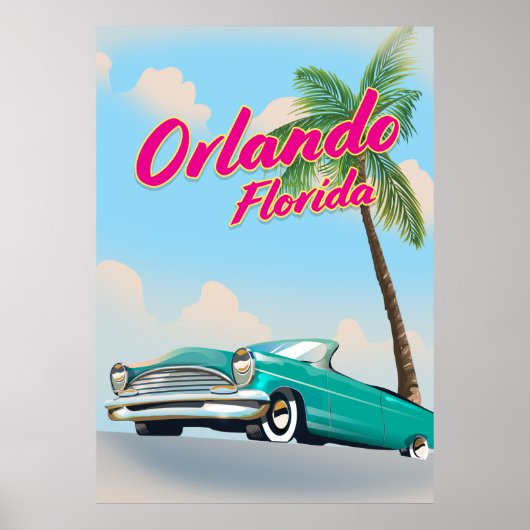 Poster Orlando Floride (Devant)