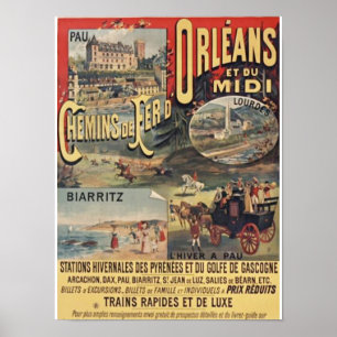 Poster Orléans de charme