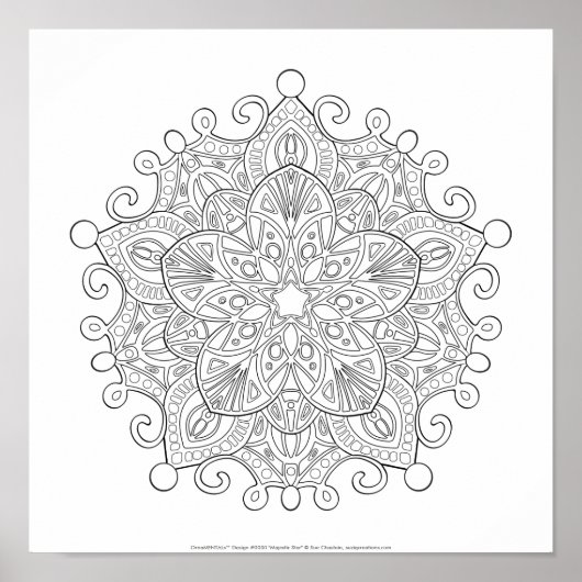 Poster OrnaMENTAL #0030 Majestic Star Couleur votre propr (Devant)
