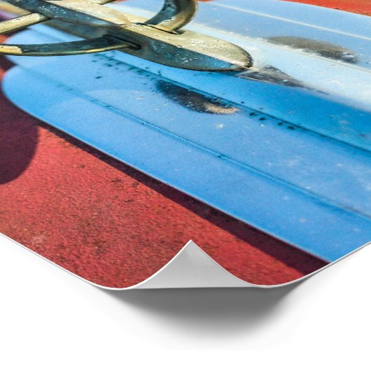 Poster Ornement classique à capuchon (Coin)