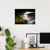 Poster Ornement classique de capuchon de voiture (Bureau à domicile)