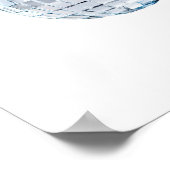 Poster Ornement de boule miroir (Coin)