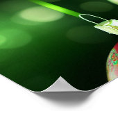 Poster Ornement de Noël (Coin)