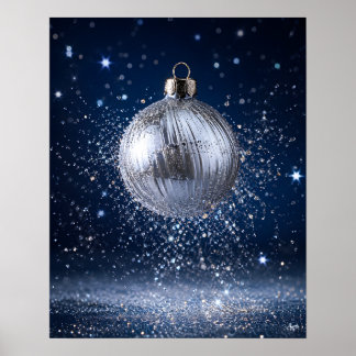 Poster Ornement Éclaté de Lumière Explosion