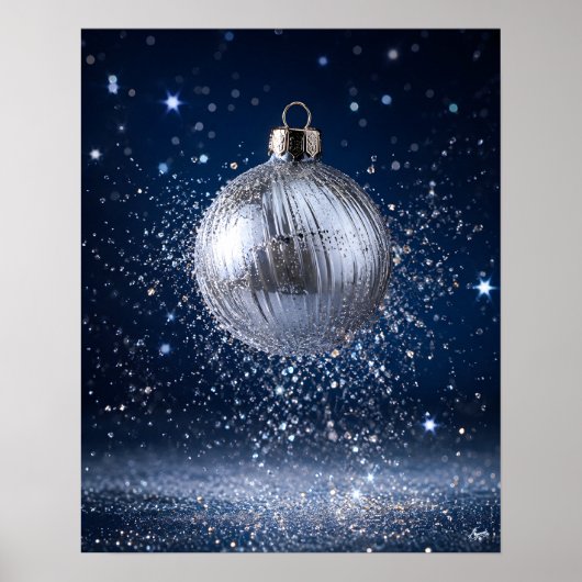 Poster Ornement Éclaté de Lumière Explosion (Devant)