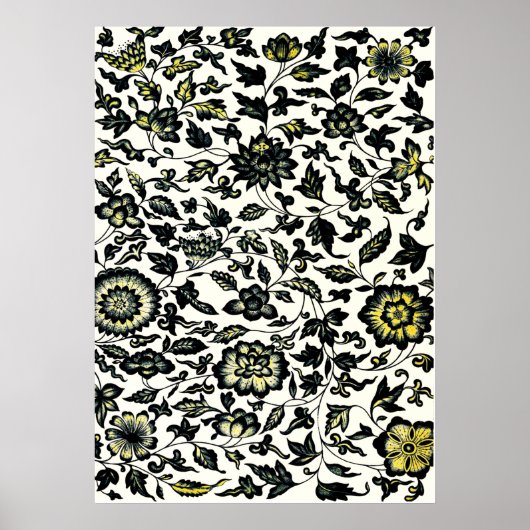 Poster Ornement floral par Owen Jones (Devant)