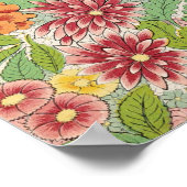 Poster Ornement floral par Owen Jones (Coin)